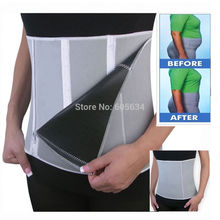 New Adjustable Sauna Slimming Waist Belt Burn Belly Fitness Body Fat Cellulite Burner Shaper For Women Men With 5 Zippers Wrap