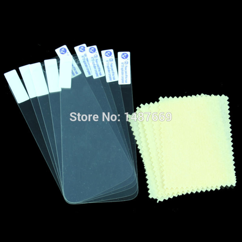 2pcs lot Thin Clear Glass Mobile Phone Screen Protector and Cleaning Cloth For Motorola MOTO G