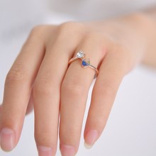 Top Quality 18K Gold Plated Emerald Finger Rings Elegant Brand Jewelry CZ Rhinestone Austrian Crystal Rings