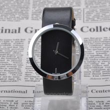 Women s Luxury Jewelry PU Leather Analog Clock Dial Quartz Wrist Watch Simple Quartz Women Wrist