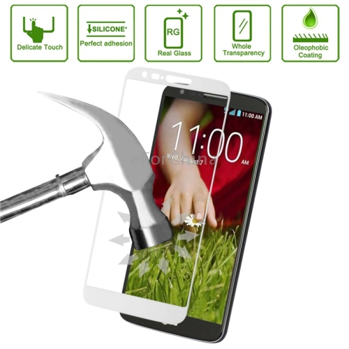 Sales Promotion Link Dream Tempered Glass Film Spare Parts Protector for LG G2 Spare Parts White