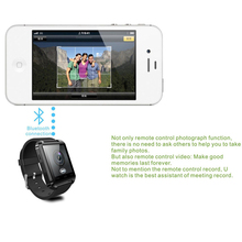 U8 Sport U Watch Bluetooth Smart Wrist Sports Watch Bracelet for iPhone 4 4S 5 5S