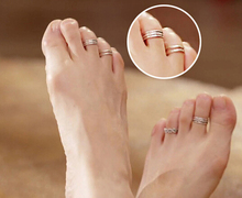 12 options Celebrity Fashion Antic Silver Toe Ring Retro Carved Flower Foot Rings Women Jewelry