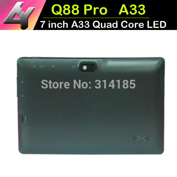 New Arrival Q88 Pro Tablet Quad Core Family Model 7 inch Allwinner A33 A23 A13 Android