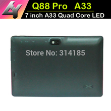 Tablets Q88 Family Model 7 inch Allwinner A33 A23 A13 MT7021 Android 4.4 Quad Core 1.4GHZ 512MB/4GB Dual Camera