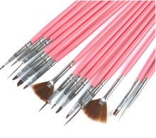 15 size set nail art brush set painting drawing nail art pen perfect brushes styling tool