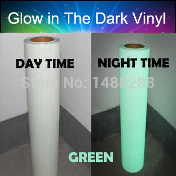 Luminescent glow in the dark car wrap vinyl 1ft x 60 air release film