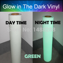 Luminescent glow in the dark car wrap vinyl 1ft x 60 air release film