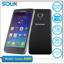 New Lenovo A606 LTE 4G FDD Android mobile phone MTK 6582 Quad Core 1 3GHz 5