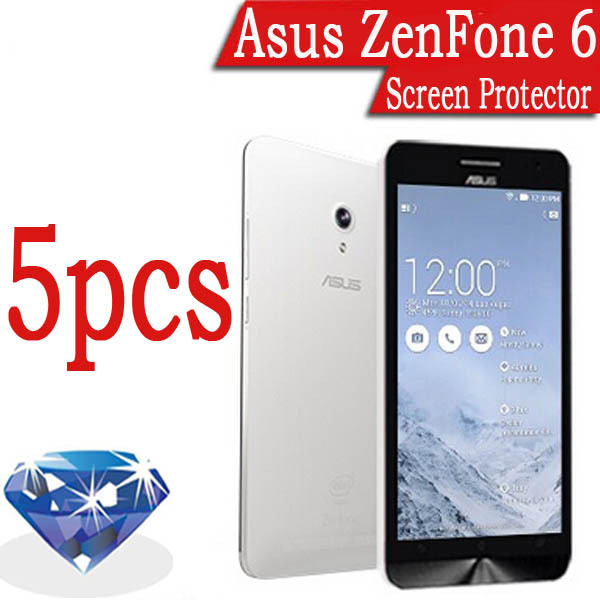 5PCS New Premium Diamond Sparkling Screen Protector for ASUS ZenFone 6 zenfone6 6 LCD Protective Film