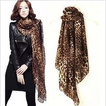 2015 New Woman Warm Scarf Leopard Scarf Ms Chiffon Ccarves Hot sell Free shipping