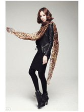 2015 New Woman Warm Scarf Leopard Scarf Ms Chiffon Ccarves Hot sell Free shipping