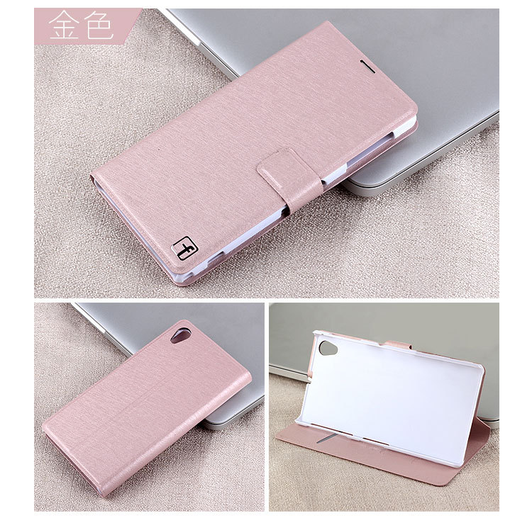 New Fashion Ultra thin Leather Book Cover Case For Sony Xperia Z1 L39H With Card Holder