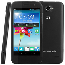 5.0MP ZTE Q505T 4.5 inch 3G Android 4.3 Smart telefon Snapdragon MSM8926 Quad Core 4GB 1GB Single SIM 2000mAh English Phone