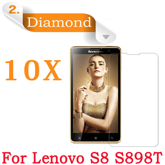 New Arrival High quality Diamond Protective Film Lenovo S8 S898T phone Octa Core Screen Protector Guard