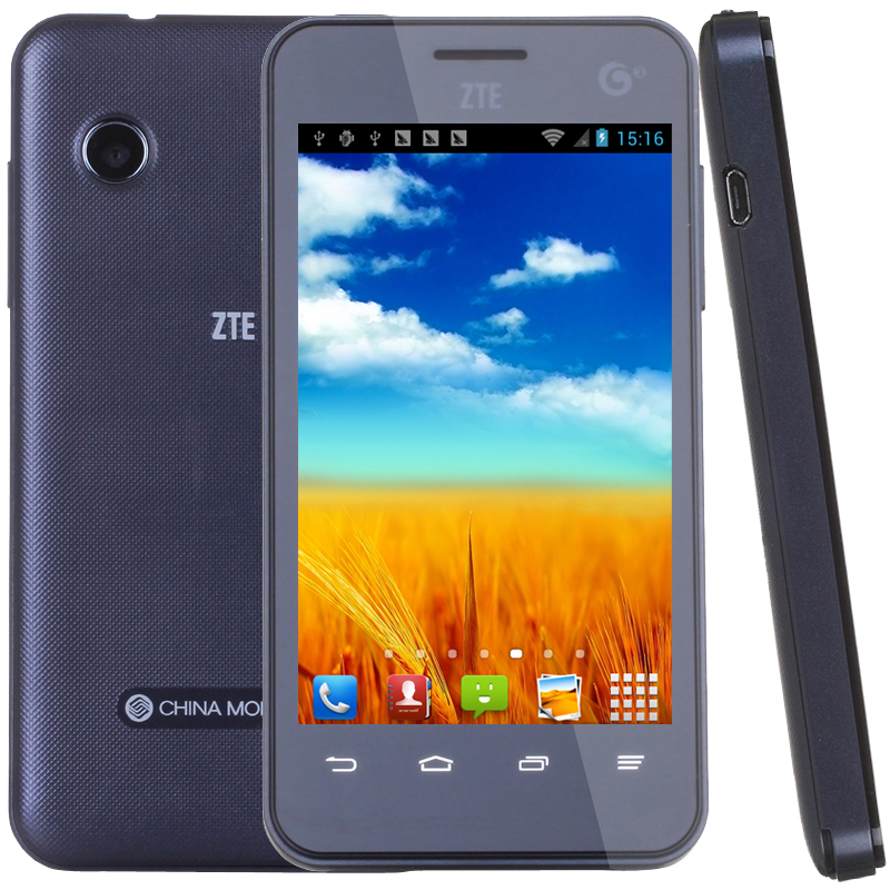 Original ZTE U808 4 0 inch TFT Screen Android 4 0 Smart Phone Spreadtrum 8825A Dual