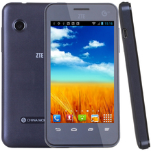 Original ZTE U808  4.0 inch TFT Screen Android 4.0 Smart Phone,Spreadtrum 8825A Dual Core 1.0GHz,RAM:512MB ROM 4GB Dual SIM, GSM