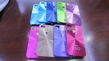 wholesale 11 colors Fashion Brand CD Skin Metal Aluminum Case for iPhone 4 4s 5 5s