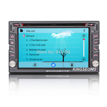 6 2 Car DVD Player Vehicle GPS with 3G Wifi USB SD BT RDS Dual Core
