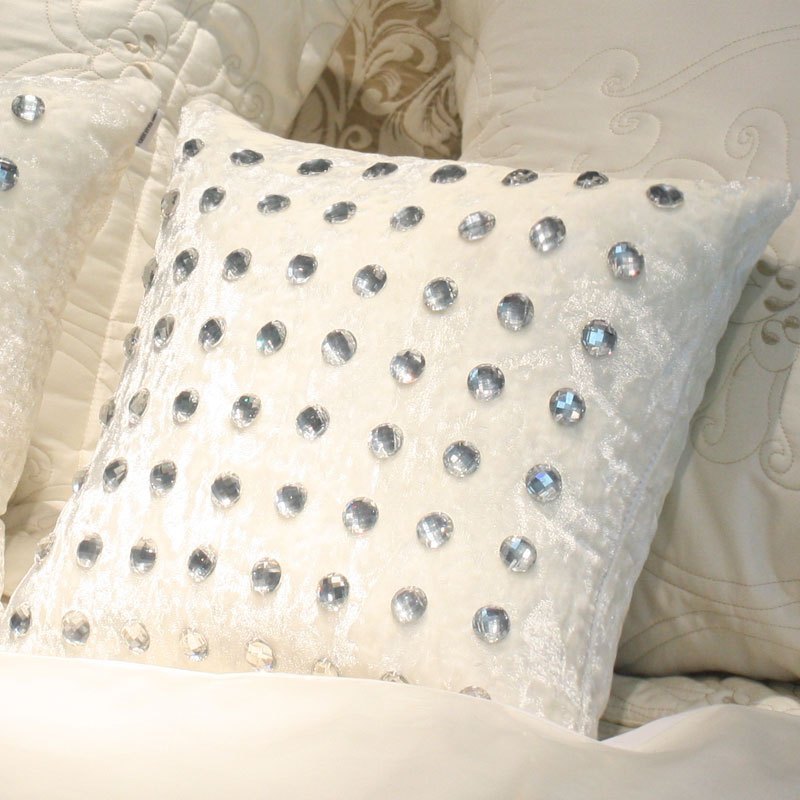 small crystal full of diamond luxury sofa pillow simple fashion ...