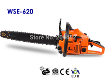 Supply high quality Garden Tools,WSE-620 62CC Gasoline Chainsaw with CE