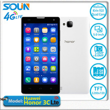 Huawei Honor 3C H30-L02 4G TD-LTE Honor3C 5 inch LTPS 1280×720 Kirin Quad Core 1.6GHz 2GB RAM 16GB 8.0MP Multilanguage
