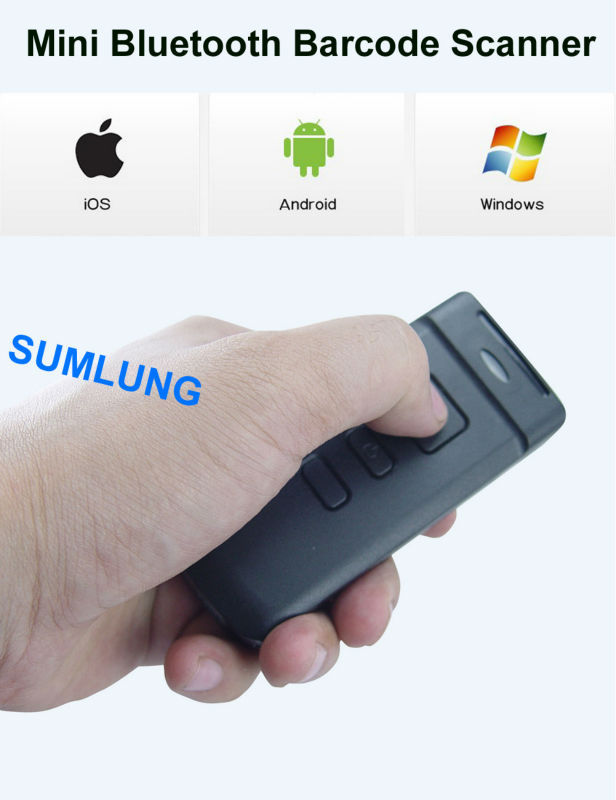Barcode Scanner CT20 for APPLE iOS iPad iPhone Android mobile phone