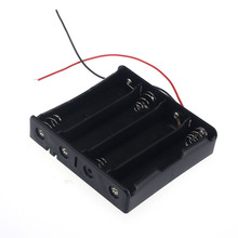 1pcs Plastic 3 Way 18650 Battery Storage Case Box Holder for 3x 18650 Batteries with Wire