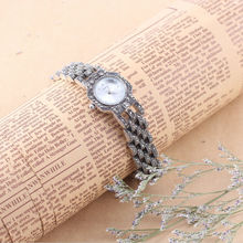 New Arrival Fashion Women’s Wrist Watch Bracelet Luxury Brand 925 Thai Silver Watches Quartz Watch Relogio Free Shipping 0025S