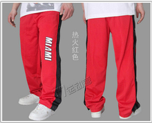Plus Size 4XL Hot 2014 Active Basketball Trousers Button Sport Pants Brand Men Active Training Trouser Soccer/Football Pant