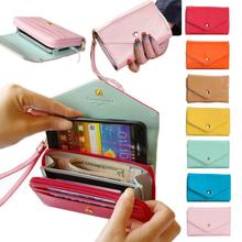 Drop shipping New multifunction women wallet Coin Case purse for iphone Galaxy.case iphone 4/5 wallet carteira card holder BB704
