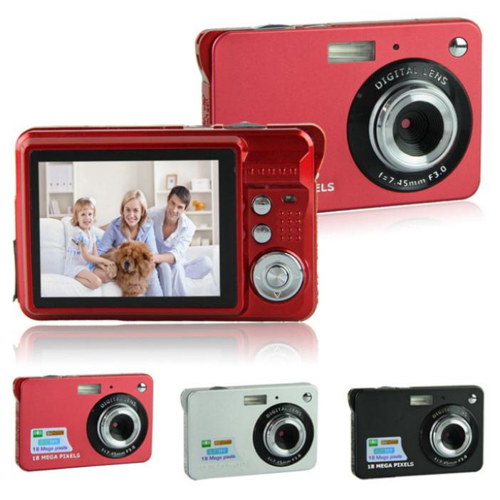 4X Zoom HD Digital Camera 16MP 2 7 TFT Smile Capture Anti shake Video Camcorder Brand