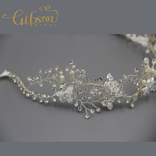 Free Shipping Crystal And Blossom Headband For Brides Wedding Hair Accessories