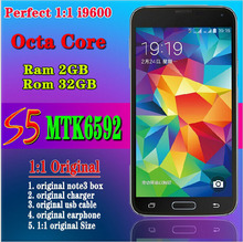 Perfect Waterproof S5 Phone Octa Core MTK6592 I9600 cell phone Android 5 1 1920x1080 RAM 2GB