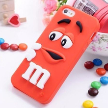 2015 Cute Mobile Phone Parts and Accessories 3D Cartoon Covers Silicon Shell Soft Case for Apple
