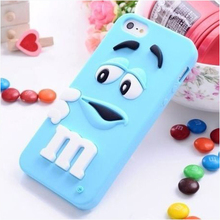 2015 Cute Mobile Phone Parts and Accessories 3D Cartoon Covers Silicon Shell Soft Case for Apple