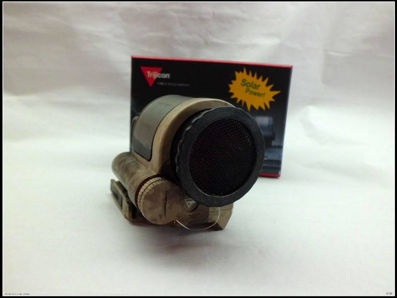 Solar Power Tactical Hunting Shooting Trijicon red Dot 1x38 Sealed Reflex Sight SRS With QD Mount