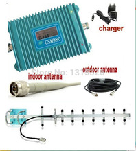 LCD Display GSM 900Mhz Mobile Phone GSM980 Signal Booster Cell Phone GSM Signal Repeater 13dBi