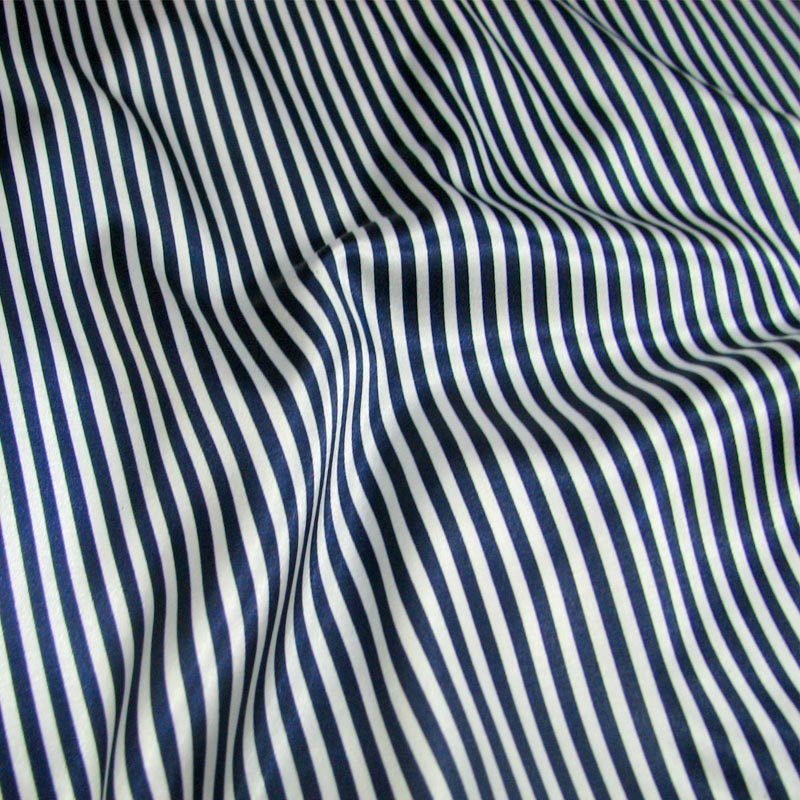 Navy-wind-blue-and-white-vertical-stripes-bow-diy-silk-stretch-satin 