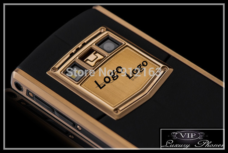 Top Quality Luxury signature Mobile Phones Ti Touch Rose Gold Android 4 2 Sapphire Crystal Screen