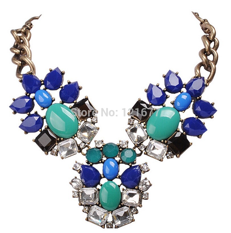 New-Fashion-Brand-Luxury-Crystal-Necklaces-Pendants-Resin-Vintage ...