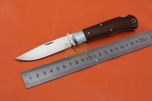 OEM Kershaw 3180 Utility Folding knife High quality 9Cr13Mov Sanding Blade Rose Wood Hanlde Camping Hunting Knife Original Box