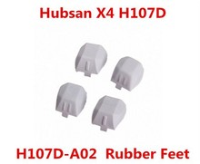 Original Rubber Feet H107D A02 for Hubsan X4 H107D Quadcopter Gray Free Shipping
