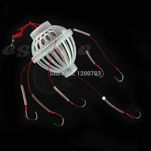 C18  Newest Fishing Tackle Sea Fishing Box Hook Monsters with Six Strong Fishing Hooks Hot free shipping
