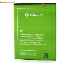 Kingzone K1 battery 2500MAH 100% new Original Re-changeable mobile Phone Battery KingZone K1 Turbo Phone MTK6592 Octa Core