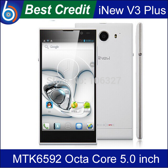 Case films gift Original Inew V3 Plus V3C MTK6592 Octa Core Cell Phone 5 0 IPS