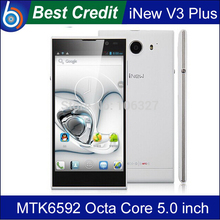 In Stock!Original Inew V3 Plus V3A MTK6592 Octa Core Cell Phone 5.0” IPS 2G RAM 16G ROM 13MP NFC OTG 6.5mm WCDMA 13.0 MP/Kate