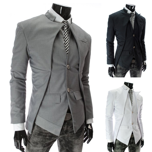 Compra trajes de chaquetas para hombre online al por mayor