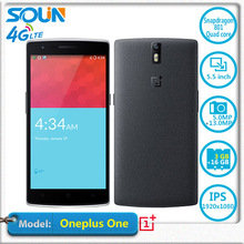 Oneplus one plus one 16GB 4G LTE smartphone A0001 5.5″ FHD 1920×1080 FDD Snapdragon 801 2.5GHz 3G RAM 16G Android 4.4 NFC