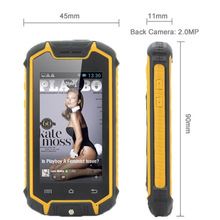 New Z18 Waterproof dustproof Shockproof Phone Android 4.0, MTK6575 1.0GHz Dual Core 2.45 inch Capacitive Screen Smart Phone